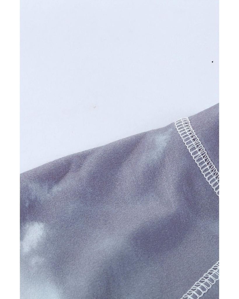 Azura Exchange Многоцветный Ombre Tie Dye свободный свитшот для отдыха