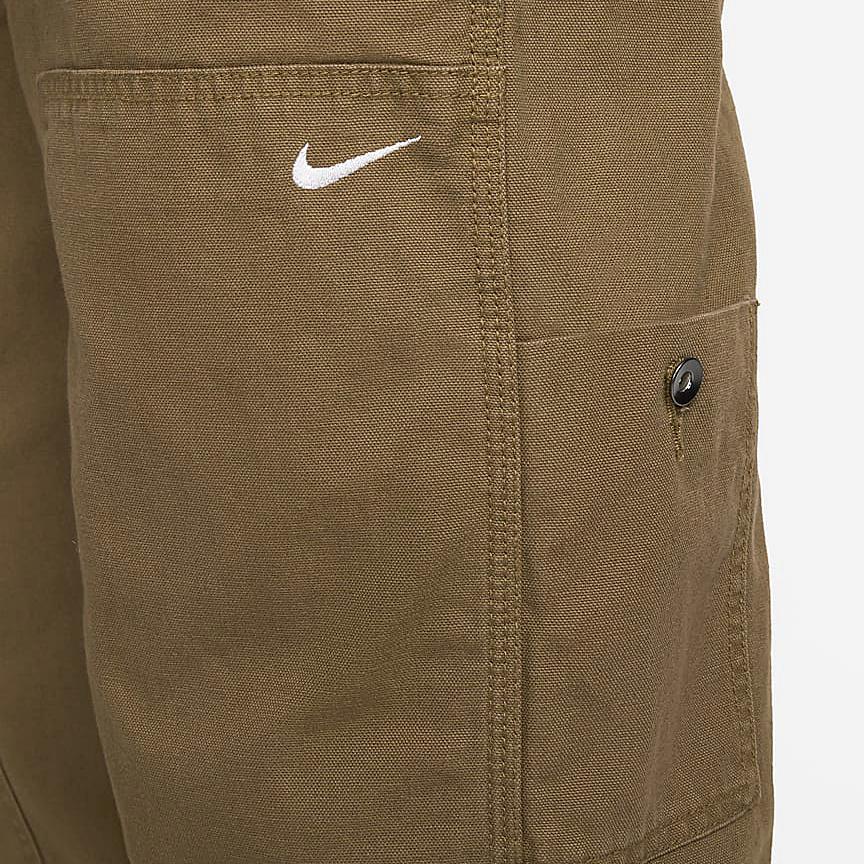 Nike Повседневные брюки мужские коричневые умеренного прямого кроя DQ5180-270