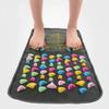 Foot Massage Mat Road Health Foot Point Diagram Plastic Stone Acupressure Relax Stand Press