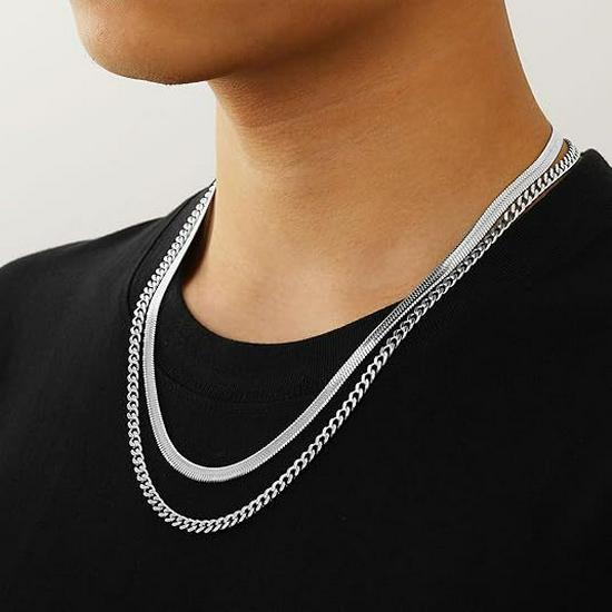 Минималистичное европейское и американское ожерелье-змейка из нержавеющей стали - модный дизайн ключицы.