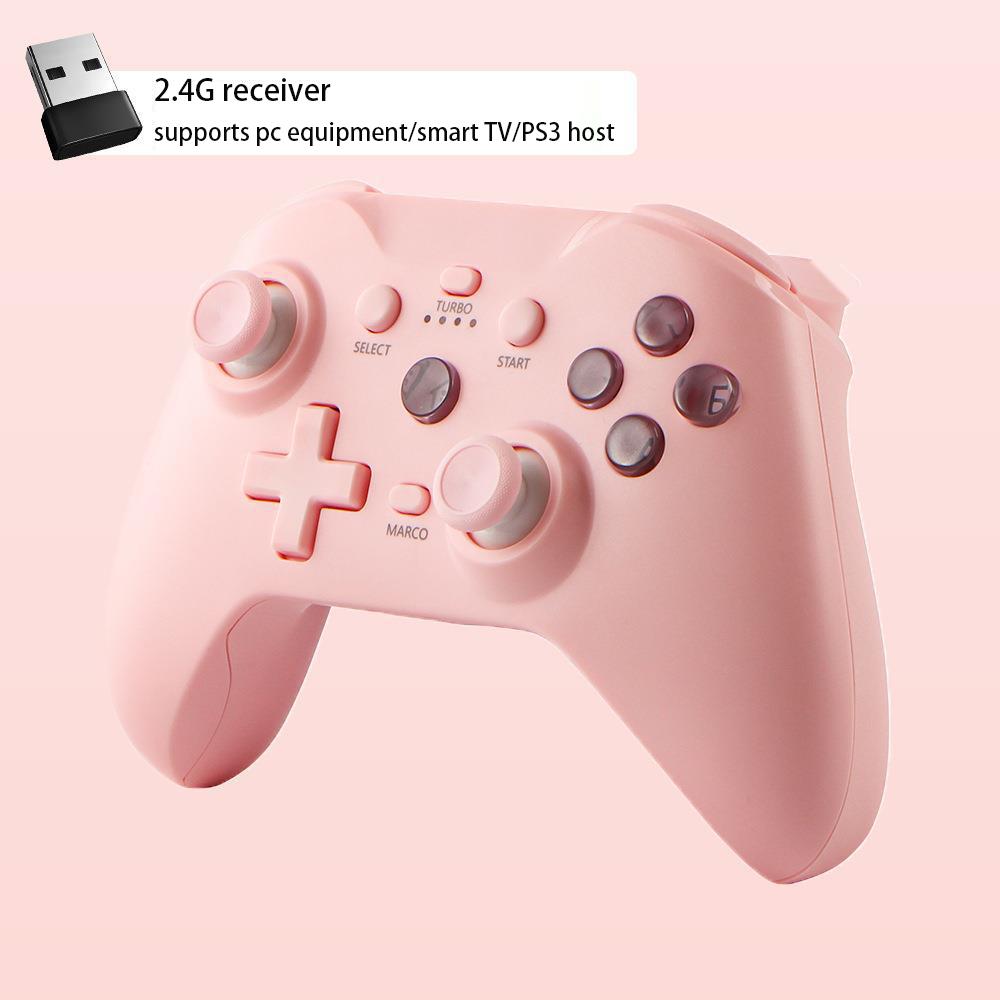 VAORLO Для Nintendo Switch Pro с 2,4G для Windows/IOS/Android, многоплатформенный джойстик, поддержка беспроводного 6-осевого гироскопа