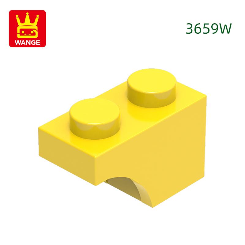 166 шт./лот 3659W 1x2 Полуарка Строительный Блок Moc Цветные Аксессуары Совместим с featuring Brick СДЕЛАЙ САМ Детская Игрушка Сборка Подарок Идея