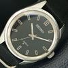 ВИНТАЖНЫЕ МУЖСКИЕ ЧАСЫ SEIKO С РУЧНЫМ ЗАВОДОМ 66B ЯПОНИЯ ЧЕРНЫЙ ЦВЕТ ЦИФЕРБЛАТ a703916-1