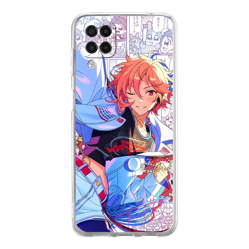 Мультяшный Чехол для Телефона Ensemble Stars Для Samsung A13 A33 A73 A53 A23 A51 A71 A21S A12 A11 A31 A41 A03S A22 A52 A32 5G Прозрачный Чехол