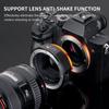 КОНЦЕПТ Адаптер крепления для объективов с креплением Canon EF на Sony E Mount NEX Электронный адаптер крепления с регулируемым автофокусом и изображением