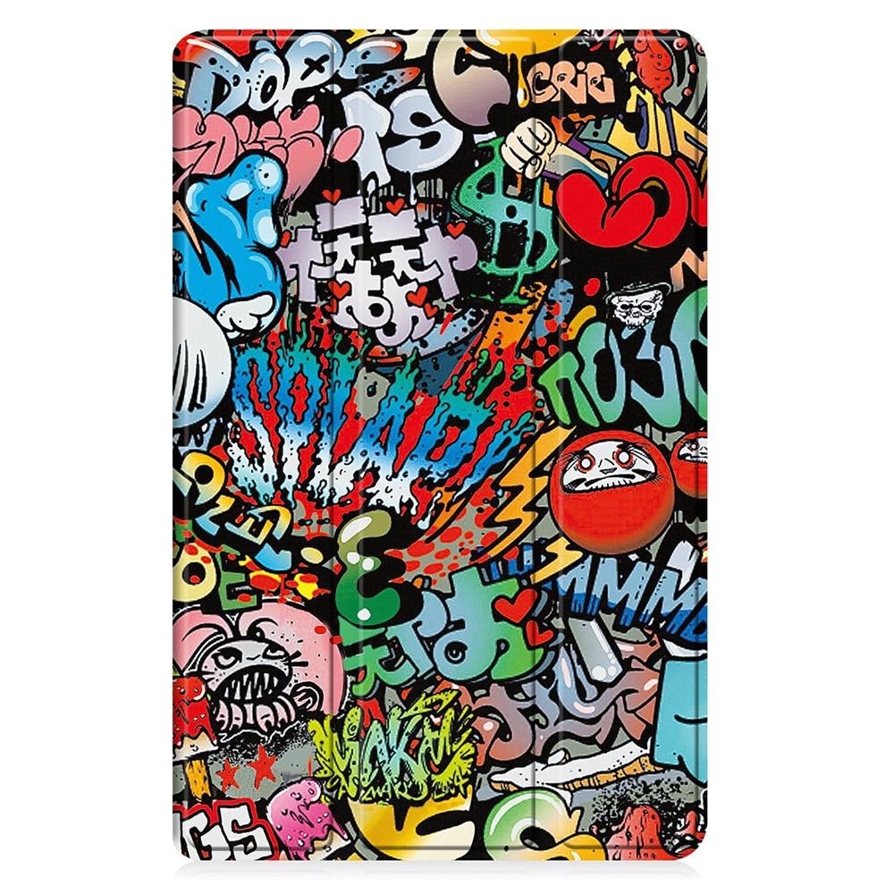 Case for Samsung Galaxy Tab A11+/A9+, Smartcase, Graffiti