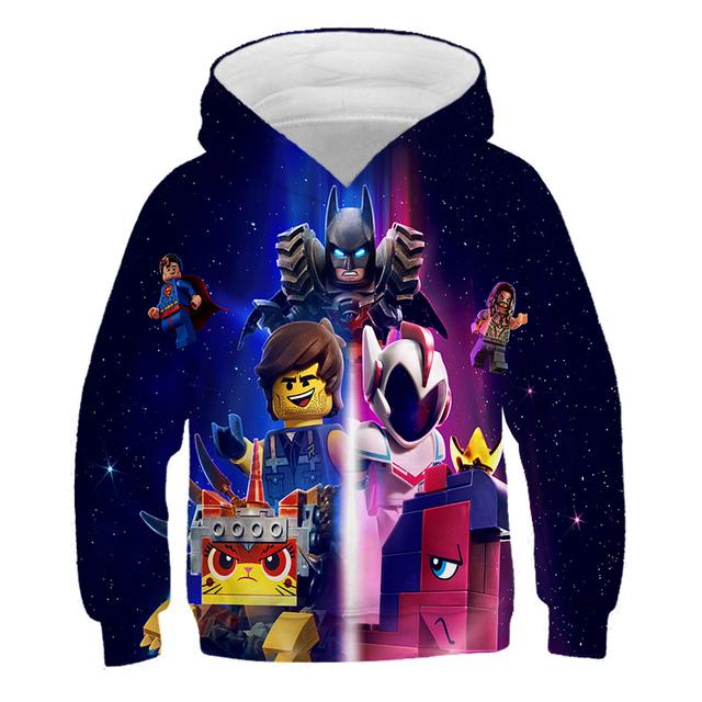 2025 Kids Ninjago Hoodies 3D Casual Print Pullover Kids Teen Boys Girls Kids Toddler Sweatshirts Toddler Tops 4-14 Years Old