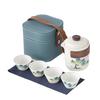 Chinese Ink Landscape Ceramic Travel Tea Set