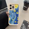 Чехол-принт Винсента Ван Гога «Звездная ночь» для Samsung Galaxy A56 A55 5G A54 A53 A35 A33 S25 S24 Ultra S23 FE S22 Plus