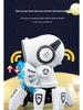 Dancing and Singing LED Six-Claw Robot Toy with Sound Effects
