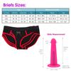 Wearable Panties Dildo Strap On Harness Realistic   Strap Ons