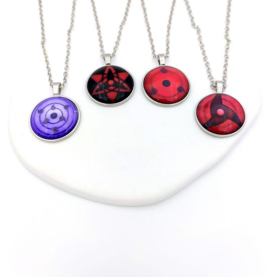 Мужское ожерелье Хип-хоп Камуфляж Геометрическое Гальваническое покрытие Коробчатая цепочка Наряд Нержавеющая сталь Мужской кулон-жетон Модное ожерелье