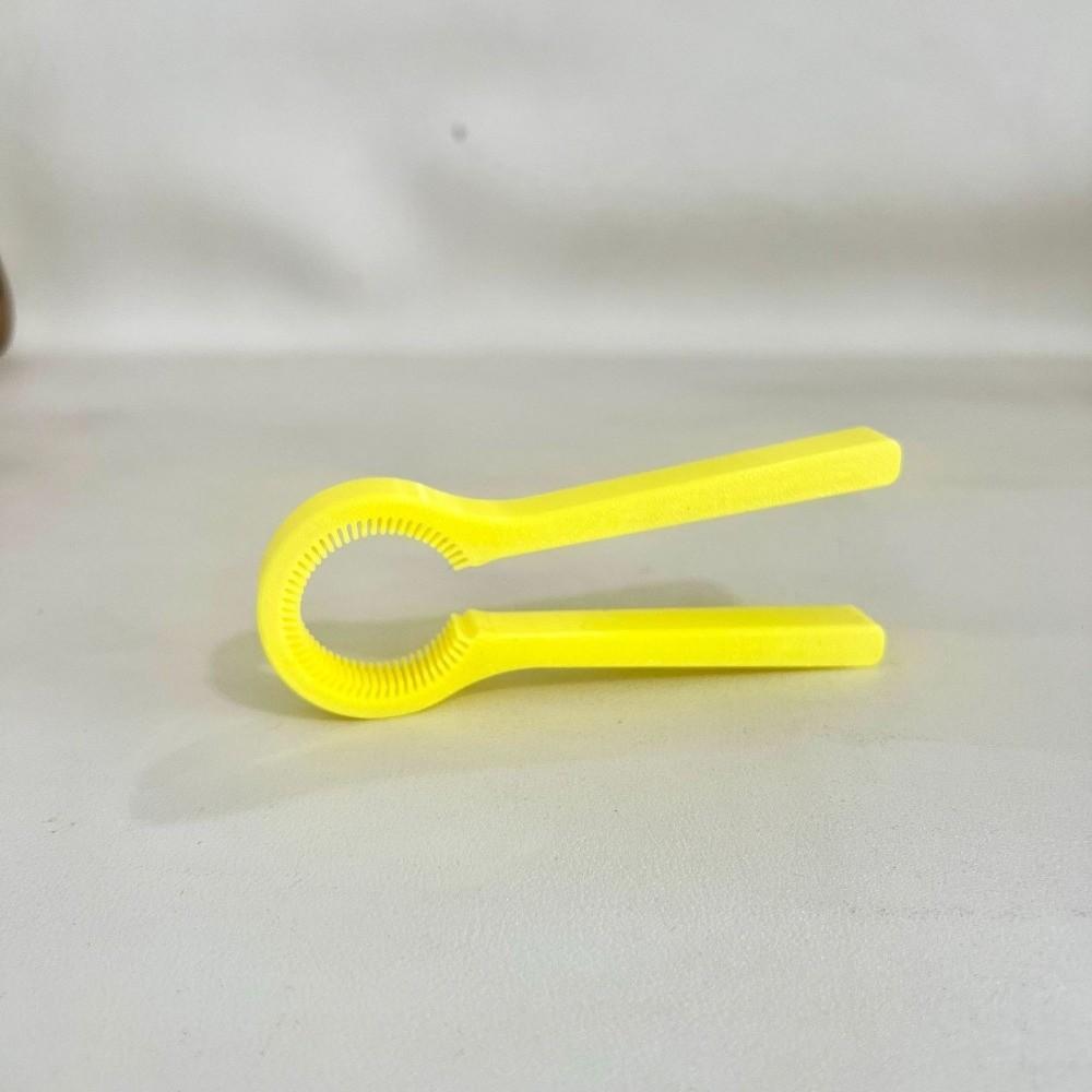 Многофункциональная открывалка для бутылок Эргономичный пластиковый рычаг для крышек Портативная открывалка для бутылок с поворотным механизмом