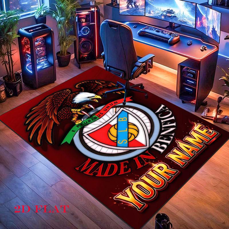 Sl Benfica Carpet Rug for Living Room Bedroom Home Sofa Decoration,Kids play Nonslip Floor Mat