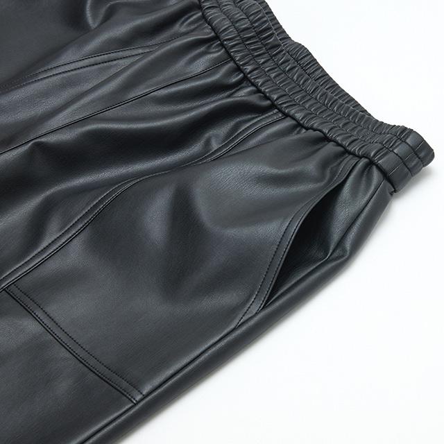 LAP Leather Bermuda Pants Aq3Lp861