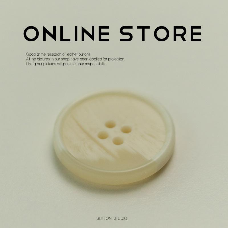 Смола Четырехглазая Пуговица Имитация Нефрита Вязаная Пуговица для Свитера Кардиган Твидовый Пиджак Костюм Пальто Тренч Пуговица