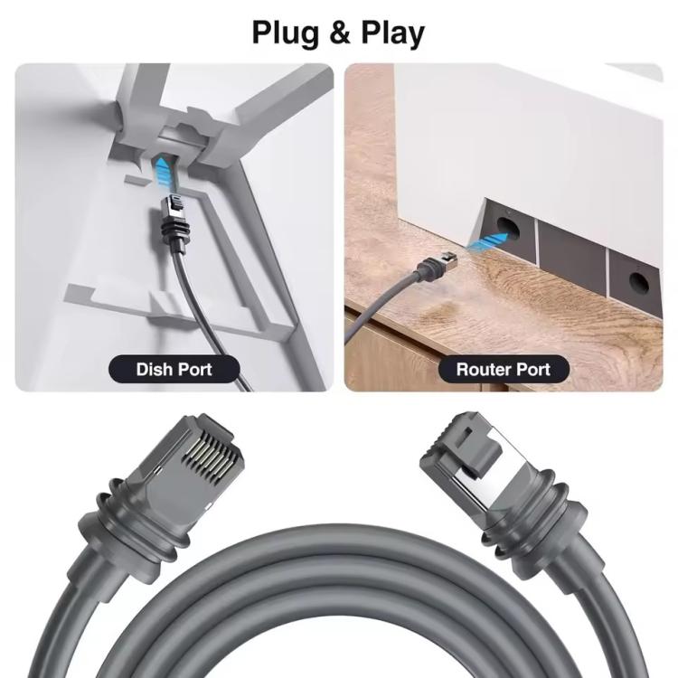 ONTEN SL301 Starlink Gen 3 Cable 20m 1000Mbps High-Speed Satellite Internet Extension Cable for Starlink V3