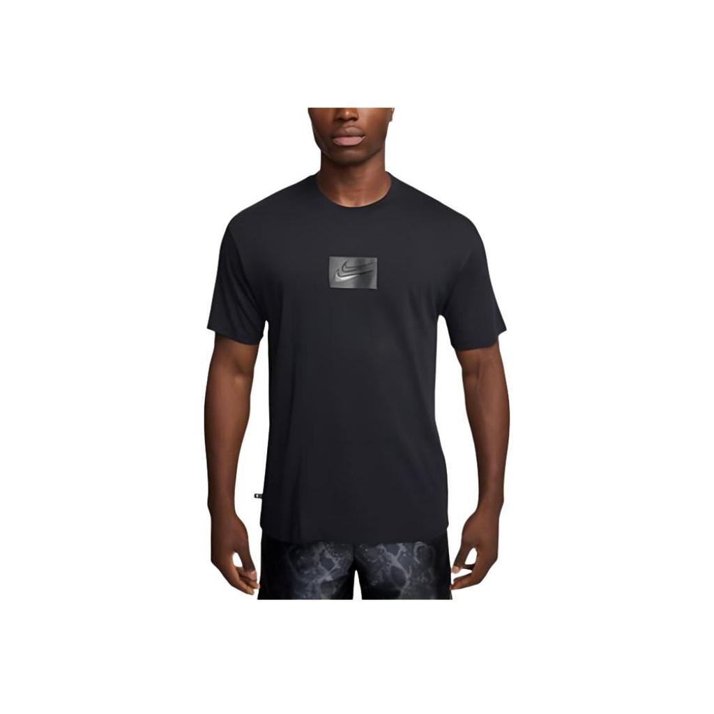 Nike Футболка Kd M Nk M90 Серия Баскетбол Спортивный Пуловер с Круглым Вырезом и Коротким Рукавом Мужские Топы Черный HJ3426010