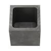 Graphite Crucible Squared Dense Graphite Sturdy Durable Corrosion Resistant Good Heat Conduction
