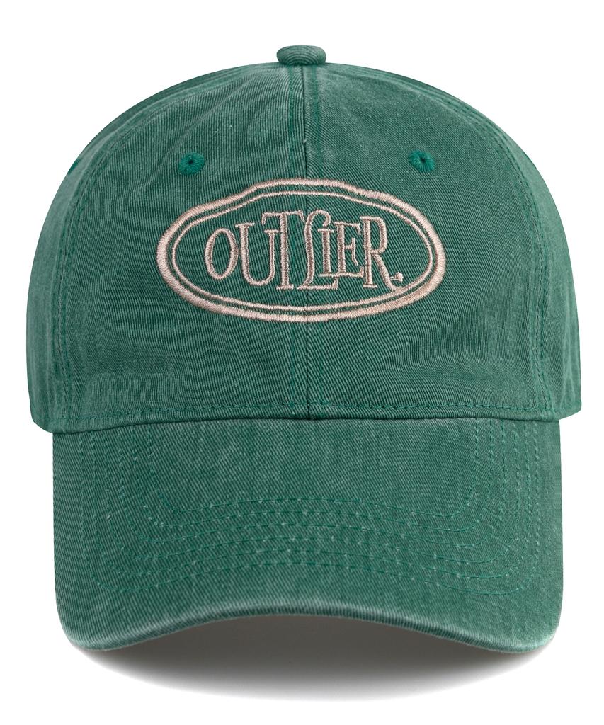 Кепка с пигментным принтом Wig Outlier - Зеленая