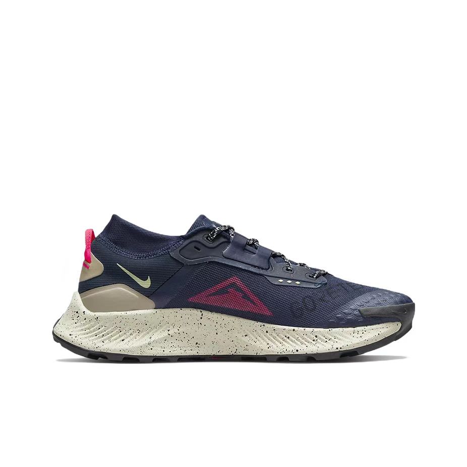 Nike Pegasus Trail 3 GORE-TEX Obsidian Siren Red Мужские кроссовки Синие матово-оливковые с оттенком цитрона DC8793-401