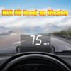 Head Up Display Windshield Auto Electronic Voltage Alarm With Anti-slip Pad Car HUD C100-HUD OBD2 II EUOBD Overspeed Warning System Projector