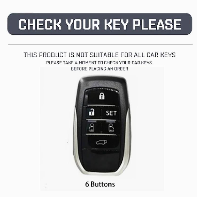 Высокое качество 6 кнопок для Toyota Alphard PREVIA Voxy Noah Esquire Vellfire Harrier ТПУ чехол для автомобильного ключа чехол с дистанционным управлением чехол-брелок