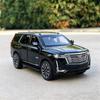 1/32 Cadillac Escalade Внедорожник Сплав Люксовый Модель Машины Литьевой Металл Внедорожные Машины Модель Машины Звук Свет Симуляция Детские Игрушки Подарок