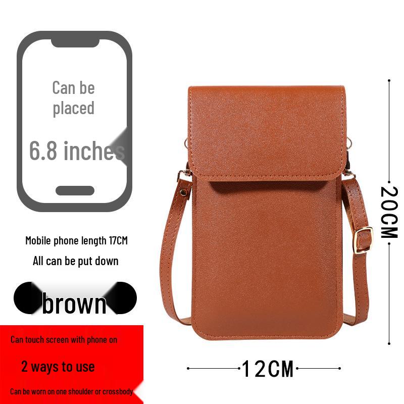 2023 Korean Style Women's Touch Screen Crossbody Phone Bag - Summer Trend Mini Fashion
