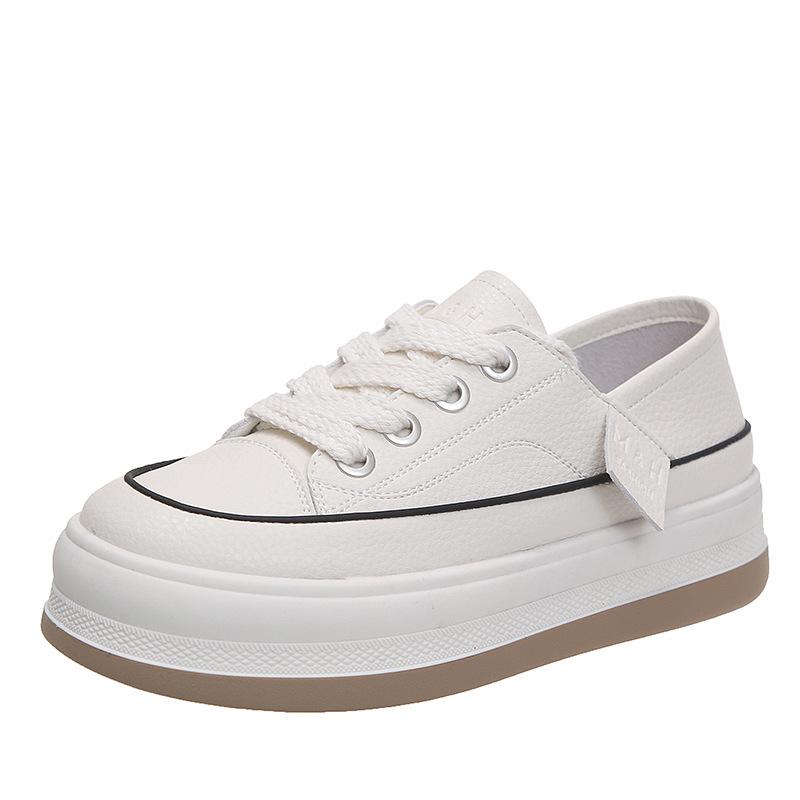 Кроссовки женские на плоской подошве, прогулочная обувь на платформе, новинка весны, брендовая дизайнерская обувь на шнуровке, повседневная спортивная обувь для бега, дорожная обувь Mujer