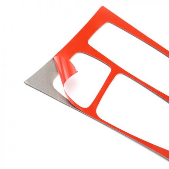 Auto Carbon Fiber Gear Shift Panel Cover For BMW X5 E70 X6 E71 Low Match 2008-13