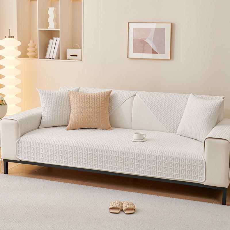 Корейский стиль, свежий, всесезонный, однотонный, хлопковый диван, подушка, нескользящая, хлопковый диван, полотенце