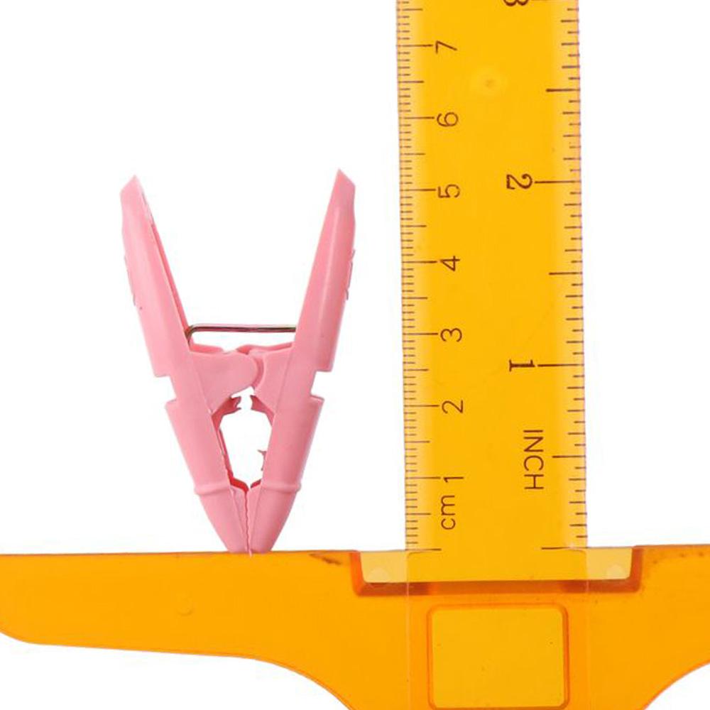 16PCs 4 Colors Clothespins Plastic Clothes Pegs Sturdy Hanger Clip  Home Closet Bathroom