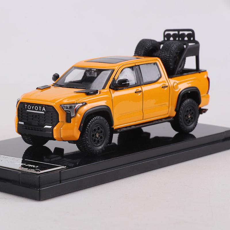 НОД 1:64 Toyota Tundra TRD PRO Литой симулятор модели автомобиля игрушка коллекция выставочный экземпляр