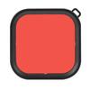 ABS Dustproof Photograph Waterproof Housing Case Diving Lens Filter Dive Accessories for GoPro 8Red