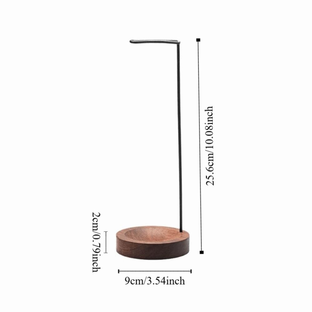 Incense Burner Mosquito Incense Plate Holder Upside Down Desktop Decor Incense Stick Holder Wooden Anti-Ash Design