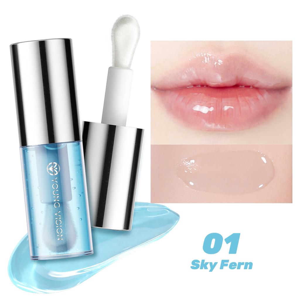 Candy Color Sexy Peppermint Lip Oil Plump Lip Moisturizing and Hydrating Lighten Lip Lines and Prevent Dry and Crack Lip Oil Lip Makeup