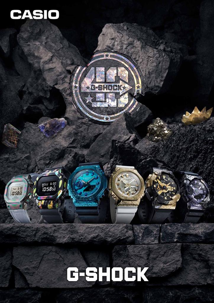Часы 40th Anniversary Stone Black [Casio] G-SHOCK [] G-SHOCK Adventurer's GM-2140GEM-2AJR мужские