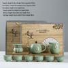 Light Luxury Oriental Ge Kiln Ceramic Tea Set
