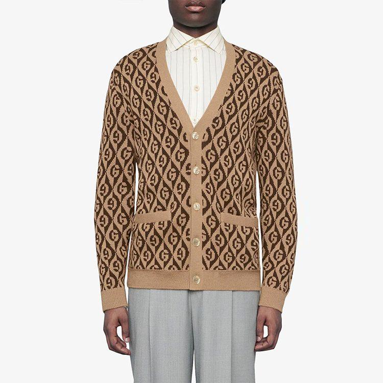 Gucci Б/у Кардиган 10's G Ромб 595511-XKA0Y-2668