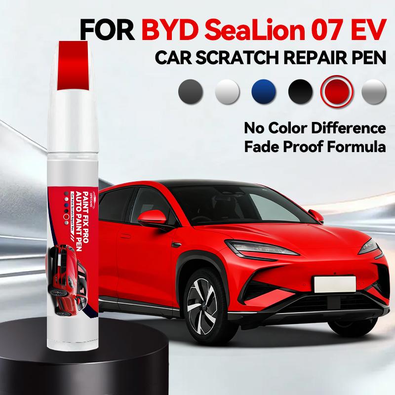 For BYD Sea Lion 07 EV 2023-2025 D49 Paint Repair Pen Touch Up Scratch Remover DIY Auto Accessories Black white Gray Purple