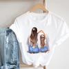 Short Sleeve Watercolor Mom Mother Mama 90s Women Clothing Casual Print Tee Top Summer Fashion Tshirt Lady Female Graphic T-shirt