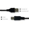 HSEUOPV Replacement Charging Cable Compatible Controller Charger PS 3 Move PS 3 Slim Data Mini-B ...