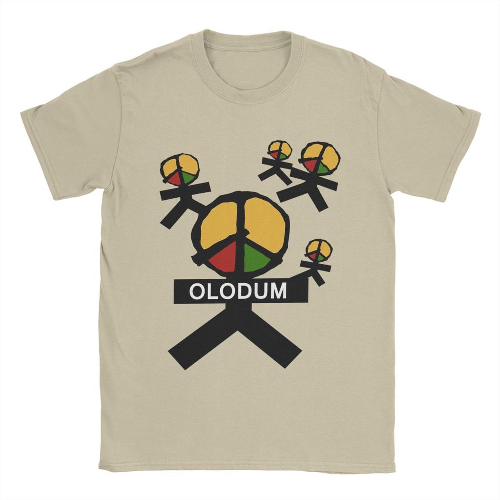 Olodum T-Shirts for Men Amazing Pure Cotton Tee Shirt Round Neck Short Sleeve T Shirts Gift Idea Clothes