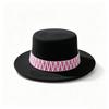 Hot-selling woolen top hat ethnic style webbing big-brimmed top hat for men and women in spring and autumn
