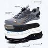 New Rotating Button Safety Shoes Men Anti-Smash Anti-Puncture Work Shoes Fashion Men Sport Shoes Security Protective Boots Men