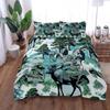 Комплект постельного белья Green Deer Hunter Grove Painting Duvet Cover Set King Queen Double Full Twin Single Size