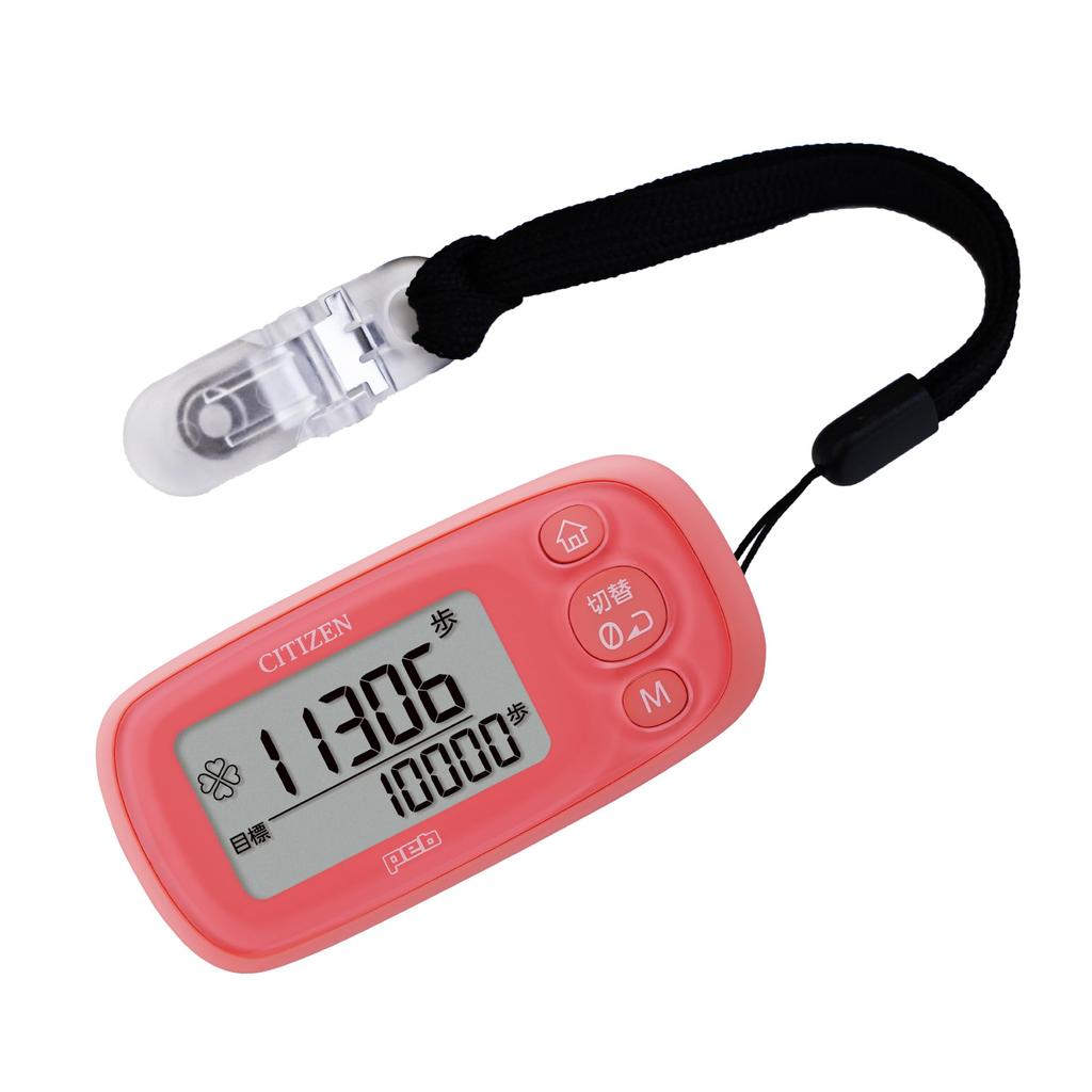 Citizen Цифровой шагомер Клубничный лед Клубничный лед TWT512-PK