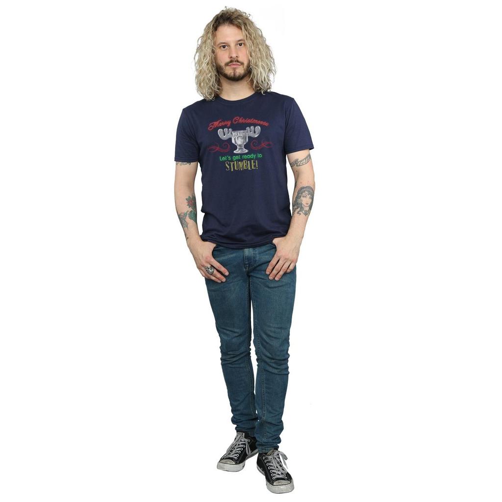 National Lampoon´s Christmas Vacation Mens Moose Head T-Shirt