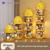 Uforu Transparent Doll Storage Bucket - Large Plush Toy Organizer for Kids